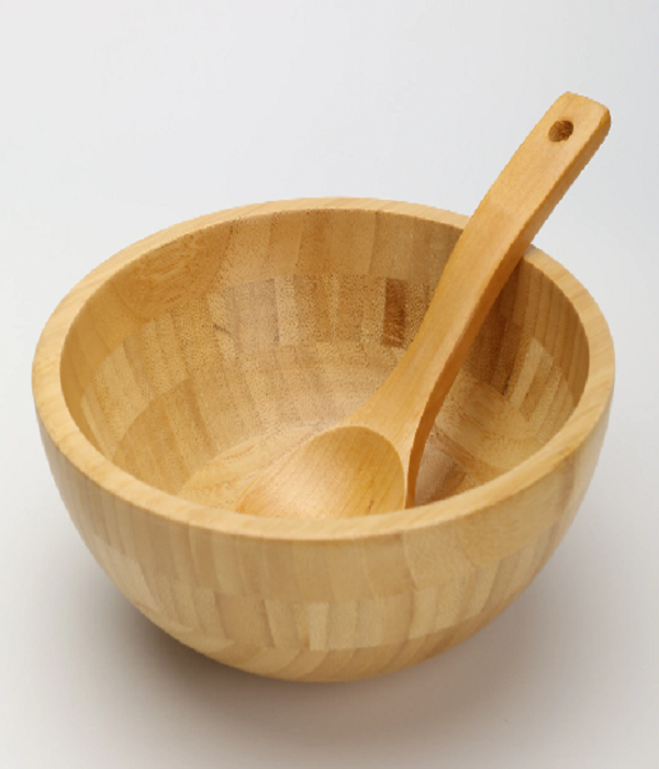 Hur fungerar designen och funktionen i salladskålen rundbotten i termer av mångsidighet?